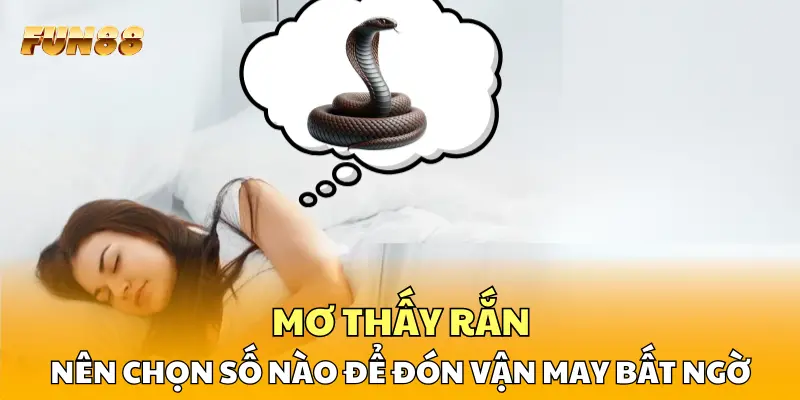 Mơ thấy rắn đánh con gì để đón vận may bất ngờ Mơ thấy rắn đánh con gì để đón vận may bất ngờ