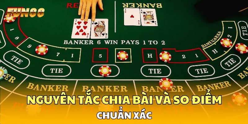 Nguyên tắc chia bài và so điểm chuẩn xác Nguyên tắc chia bài và so điểm chuẩn xác